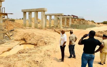 Kurupukari to Lethem project advanced as Pirara Bridge 50% complete