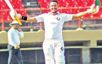 Savory 127* anchors Harpy Eagles after tough opening day at Sabina Park 