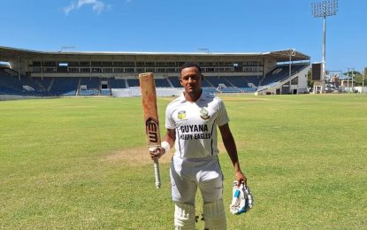 Savory 155, Imlach 101* re-shift momentum as Guyana 