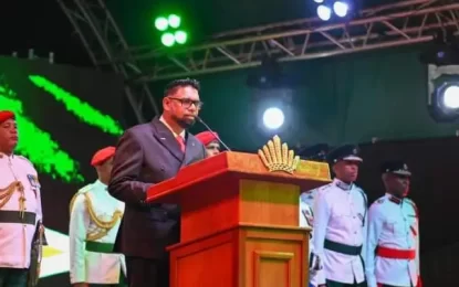 Pres. Ali calls on Guyanese businesses to pay taxes