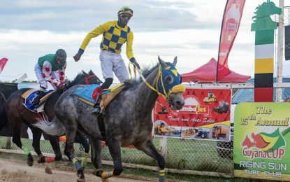 Appadu extends lead as Guyana’s top jockey for 2024