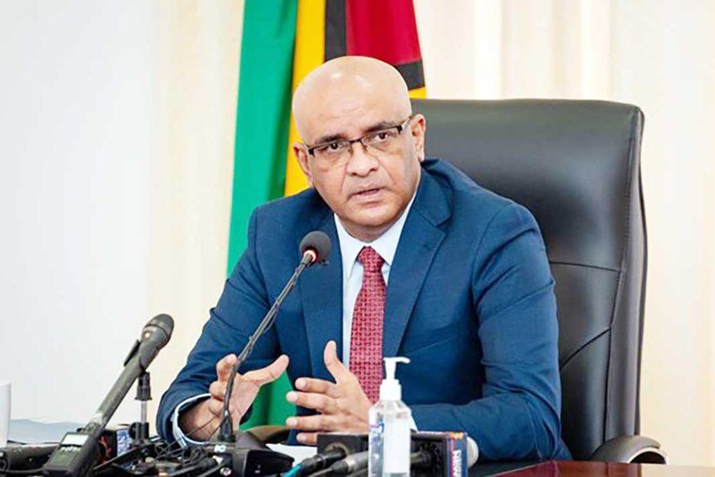 Vice President (VP), Bharrat Jagdeo