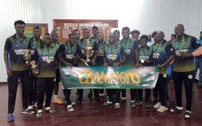 Demerara Pitbulls bag $1.5M prize purse following GCB T10 Blast title win 