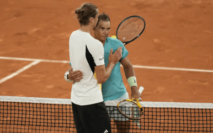 Rafael Nadal loses in the French Open’s first round to Alexander Zverev