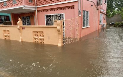 Heavy rains swamp Linden communities