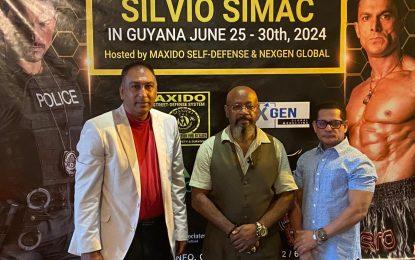 World-renowned action movie star Silvio Simac to visit Guyana for Workshops, Seminars, and Public Appearances