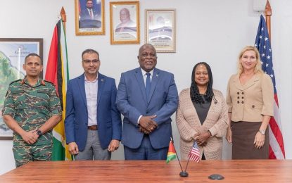 Top US security official on visit to Guyana