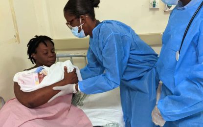 Newly trained EMTs in Berbice deliver baby in first outing