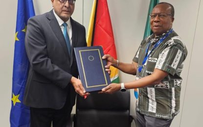 Guyana signs landmark OACPS-EU Partnership Agreement