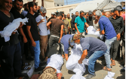 Israel kills more than 200 in attacks on central Gaza