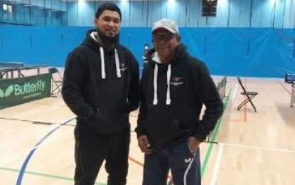 Safaraz and Johnson in UK for CGF GAPS Global Training Camp