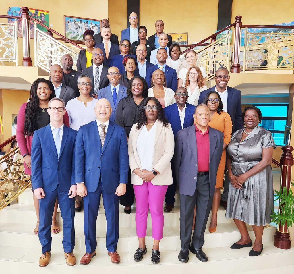 Members at the Opening Ceremony of the Caribbean Regional Anti-Doping Organization Annual General Meeting.