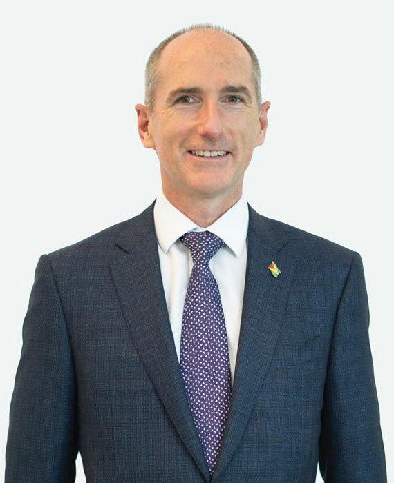 President, ExxonMobil Guyana, Alistair Routledge