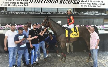 Young Guyanese horse owner Kevin Prince strikes gold in USA