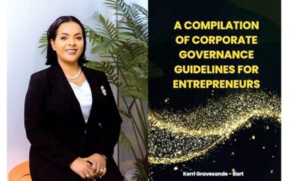 Serial Guyanese entrepreneur offers comprehensive insight into corporate Guyana with release of new book