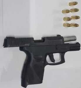 The gun and matching ammo