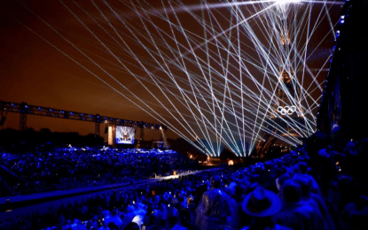 Paris get Olympic Games under way with stylish opening ceremony