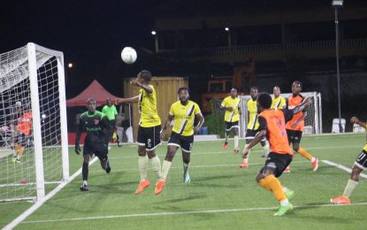 Guyana Defence Force FC triumph over Guyana Police FC Slingerz FC cruise to 11-goal victory against Buxton United FC