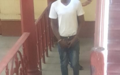 Shot robbery suspect remanded