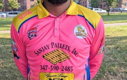 Guyana Youth cricketer Jonathan Rampersaud stars in New York for West Coast Warriors