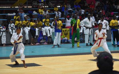 Guyanese Beaton, Balram, Pooran shine on opening day 4th Karate World Cup