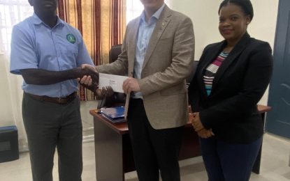 MODEC donates towards Civil Defence Commission Disaster Relief Efforts