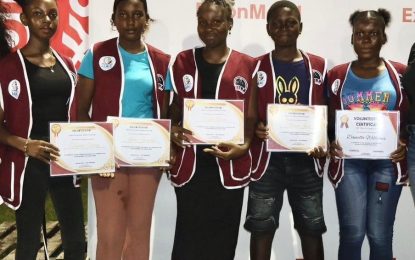 Petra’s Student Volunteers presented with Certificates of Participation