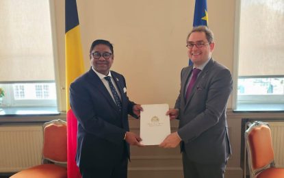 Sase Singh takes up post as Ambassador to Belgium