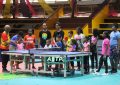 Teach them young Table Tennis programme underway at Gymnasium