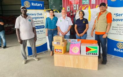 Georgetown Rotary Club assists Caribbean Islands affected by Beryl