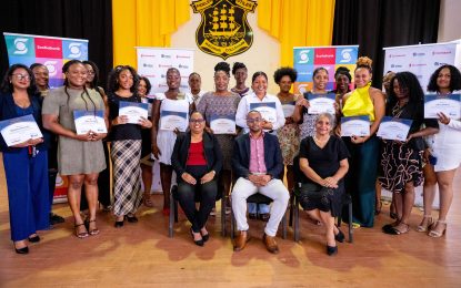 Twenty-Four women among graduates of Scotiabank’s youth development initiative