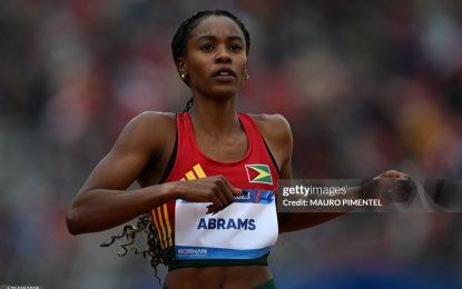 Abrams’ 400m exit ends Guyana’s time at Paris Games