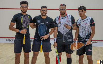 Khalil, Carvahal through to Men’s Doubles’ semis