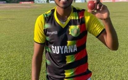 Chulai 10-fer pilots Guyana to crushing 10-wicket win over Leewards  – Van Lange smashes 31-ball 65* to lead team home