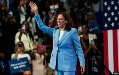 Kamala Harris formally chosen as Democratic nominee