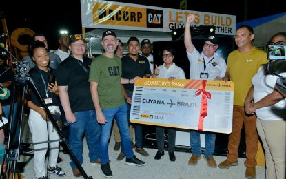 Mohamed Rahim wins MACORP all-inclusive trip to Brazil CAT Factory