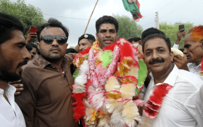 Pakistan rewards javelin champion Nadeem with $359,000 for record-breaking throw at Paris Olympics