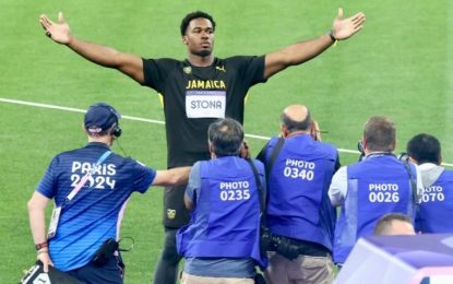 Jamaica’s Roje Stona rewrites history books with gold medal, Olympic Record in discus at Paris Games