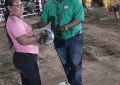 Rupununi residents receive sports gear from the People National Congress Reform