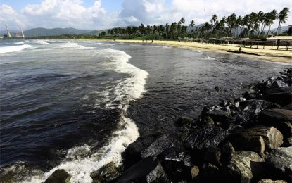 Oil spill reported off Venezuela’s Caribbean coast