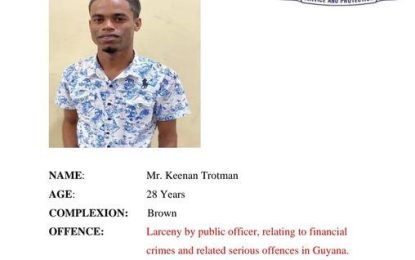 Kuru Kuru man wanted for larceny, other serious crimes 