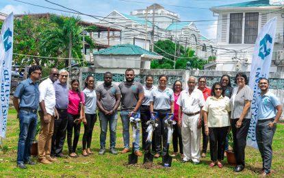 Sod turned for construction of new Trust Company Guyana building