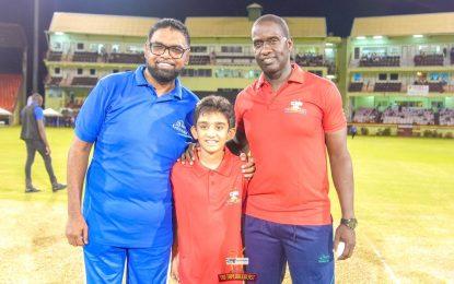 President Ali and Lennox Cush to lead teams in Cricket for Charity