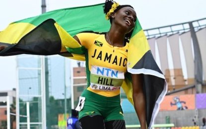 Kerrica Hill defends 100m hurdles title at World U20 Championships in Lima