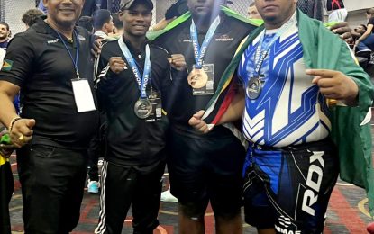 Guyanese MMA team shine at Pan American Games Monterrey, Mexico