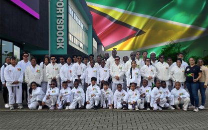 Team Guyana arrives in London