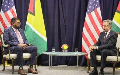 US committed to Guyana’s territorial integrity – Secretary Blinken