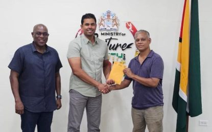 MCYS/NSC lends support to Guyana Chess Federation Team for 45th Chess Olympiad