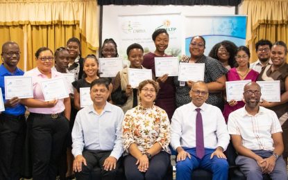 16 Health professionals graduate from Epidemiology, laboratory training programme