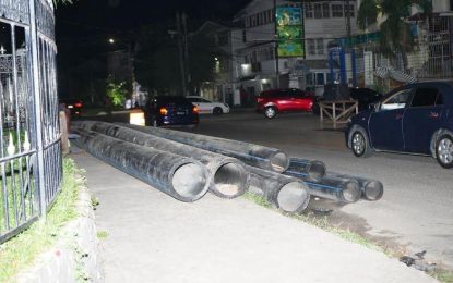 GWI begins pipe replacement along Avenue of the Republic